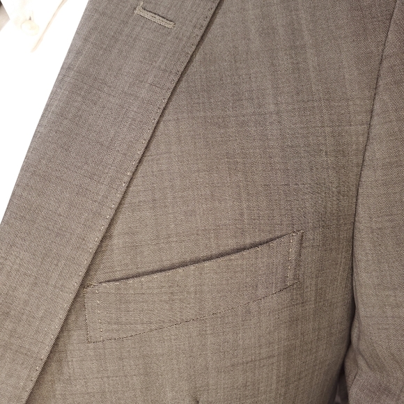 SOLD *SUITS* Z Zegna 24/7 Slim Fit Grey Wool-Stretch Suit Men's Size 40R - Picture 2 of 12